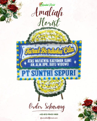 Papan Bunga Duka di Hinai