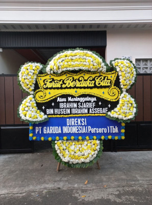 Papan Bunga Duka di Hinai