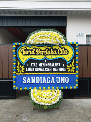 Papan Bunga Duka di Hinai